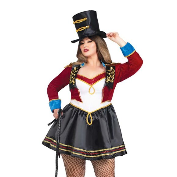 Plus Size Two Piece Classic Ringmaster costume - Picture 1 of 2